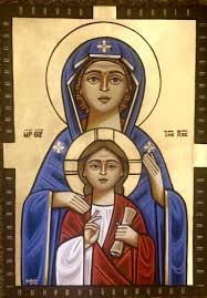 Coptic Theotokos icon Coptic Theotokos icon