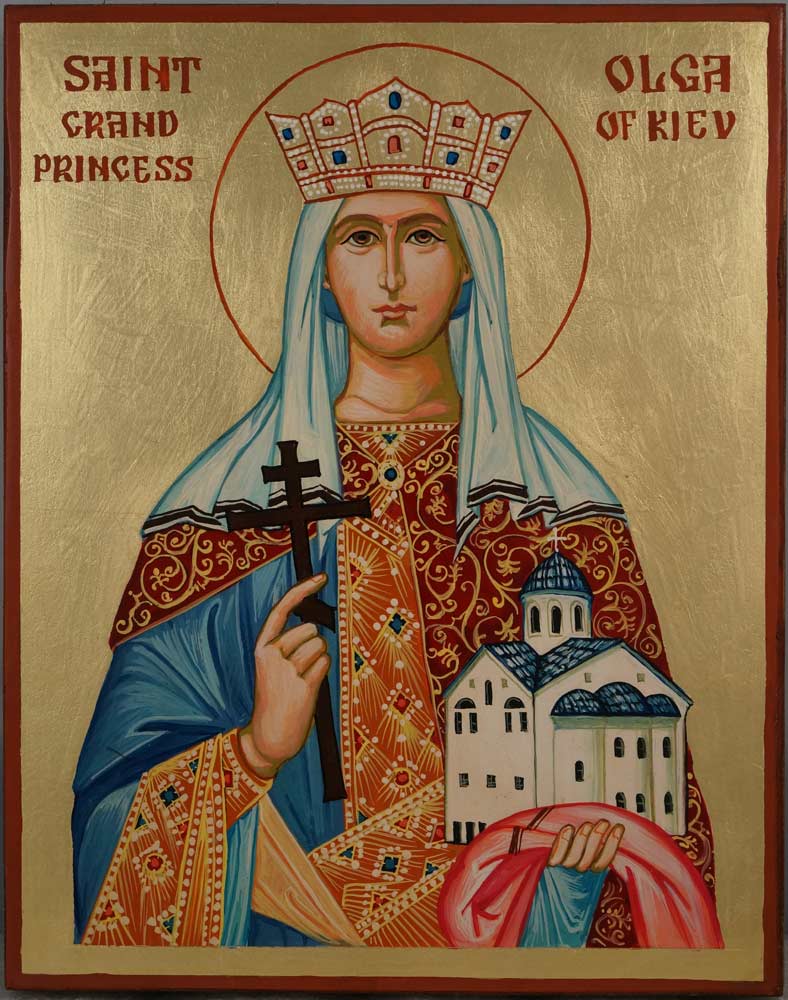 St Olga icon St Olga icon