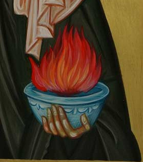 St Brigid's bowl of fire St Brigid's bowl of fire