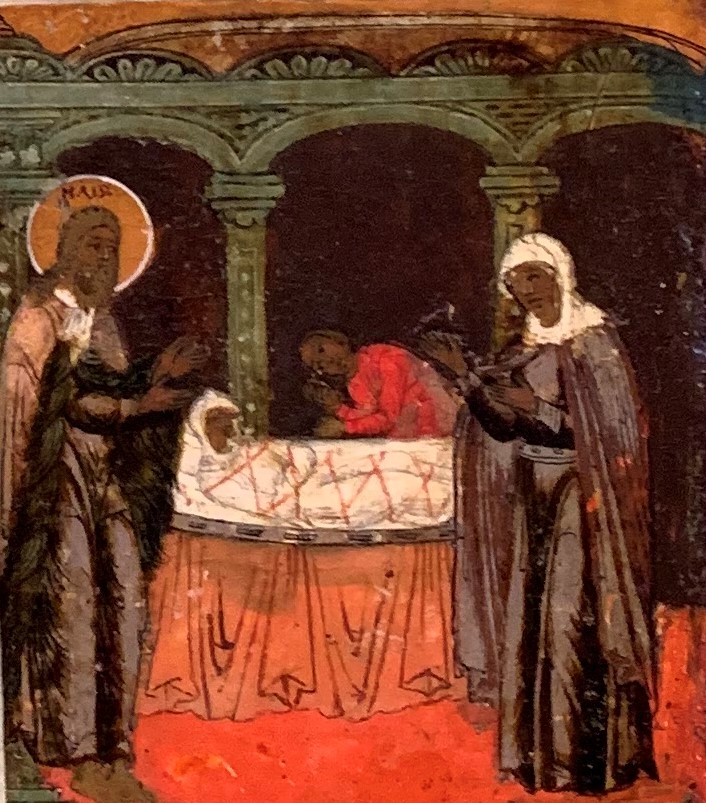 Shunamite with Dead Son and Prophet Elisha Shunamite with Dead Son and Prophet Elisha