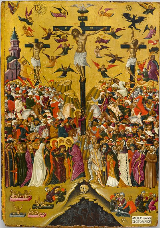 Crucifixion by Andreas Pavias Crucifixion by Andreas Pavias