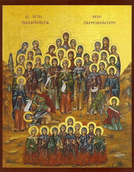 Forty Martyrs of Heraklea Forty Martyrs of Heraklea