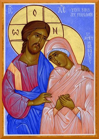 St Mary Magdalen with Christ St Mary Magdalen with Christ