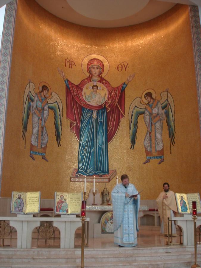 Minimal iconostasis Minimal iconostasis