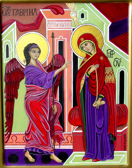 Annunciation, by Eileen McGuckin Annunciation, by Eileen McGuckin