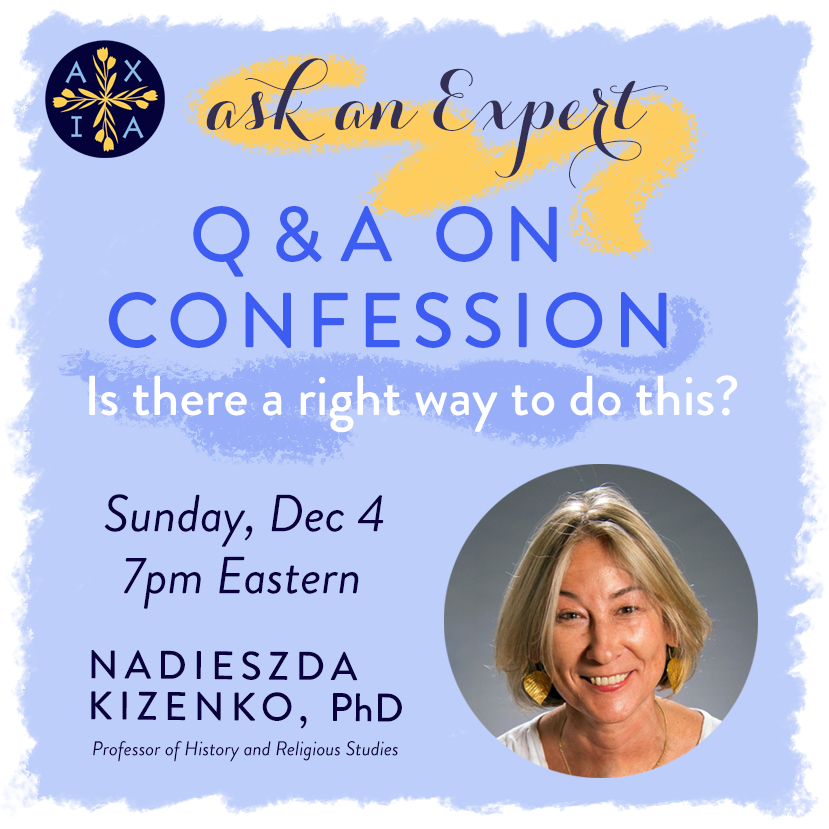 Nadia on Confession Nadia on Confession