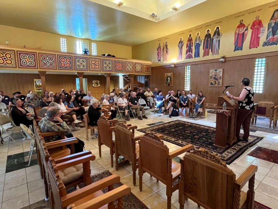 New Skete PIlgrimage Morning Routines talk 3 New Skete PIlgrimage Morning Routines talk 3