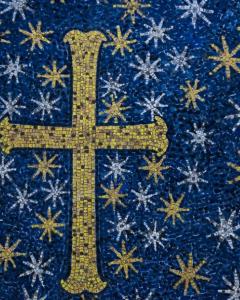Ravenna cross and stars