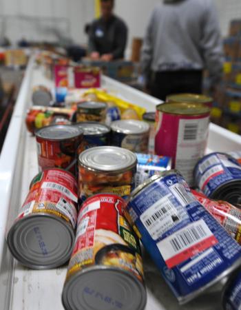 Food Pantry: Sorting Cans