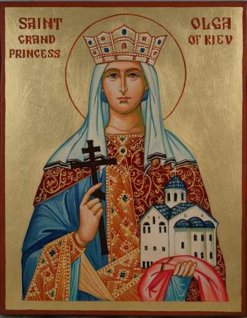 St Olga icon