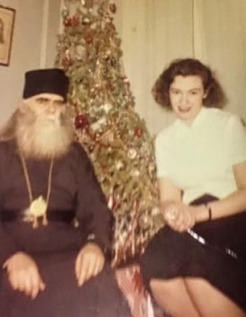 Irina Itina and Archbishop Averky (Taushev)