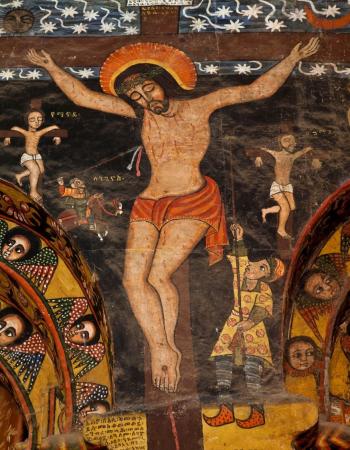 Ethiopian Crucifixion, Lake Tana