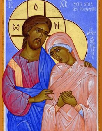 St Mary Magdalen with Christ