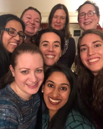 Axia with Seminarians