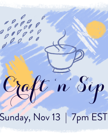 Craft 'n' Sip Nov 13