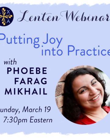 Putting Joy Into Practice webinar