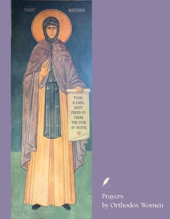 St Macrina Prayer Icon